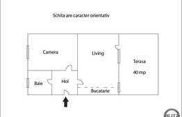 Apartament cu 2 camere,  decomandat, zona strazii Eroilor