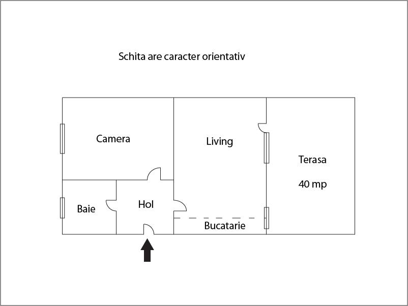 Apartament de vânzare 2 camere Floreşti - 1210AV | BLITZ Cluj-Napoca | Poza1
