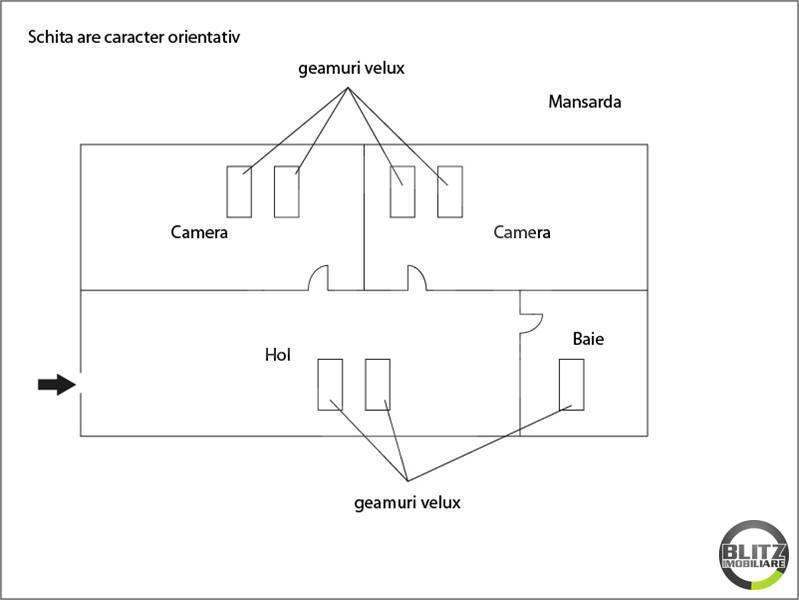 Apartament de vânzare 3 camere Bună Ziua - 1211AV | BLITZ Cluj-Napoca | Poza2