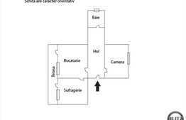 2 camere, 64 mp, terasa 12 mp, boxa, imobil nou, zona strazii Fagului!