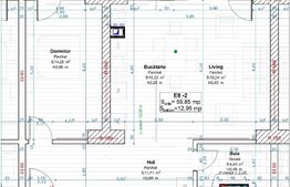  Apartament 2 camere, 60mp, Semicentral