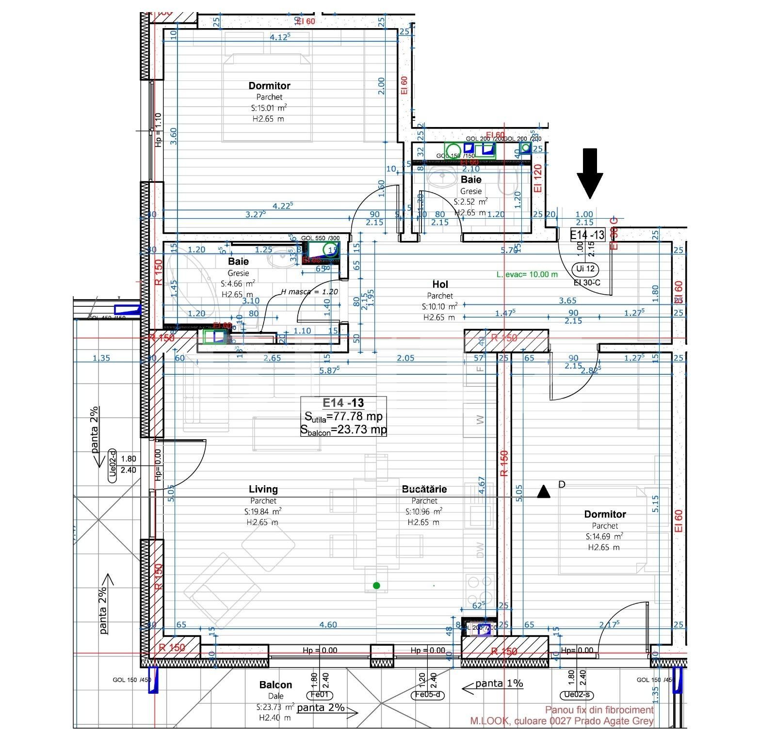 Apartament de vânzare 3 camere Semicentral - 121152AV | BLITZ Cluj-Napoca | Poza2
