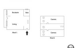 Apartament cochet cu scara interioara, 3 camere, 80 mp, zona Tautiului! Parcare!