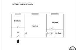 De vanzare 2 camere, 44 mp utili, spatiu de depozitare, zona strazii Padis!