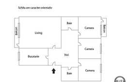 4 camere, 87.03 mp, decomandat, finisaje moderne, boxa la subsol! Grigorescu!