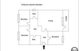 Apartament cu 3 camere, 65 mp, bloc izolat termic in zona Titulescu