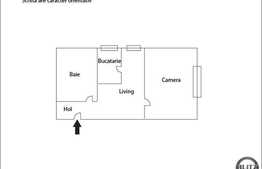 Apartament 2 camere, 32 mp utili, mobilat, zona strazii Busteni