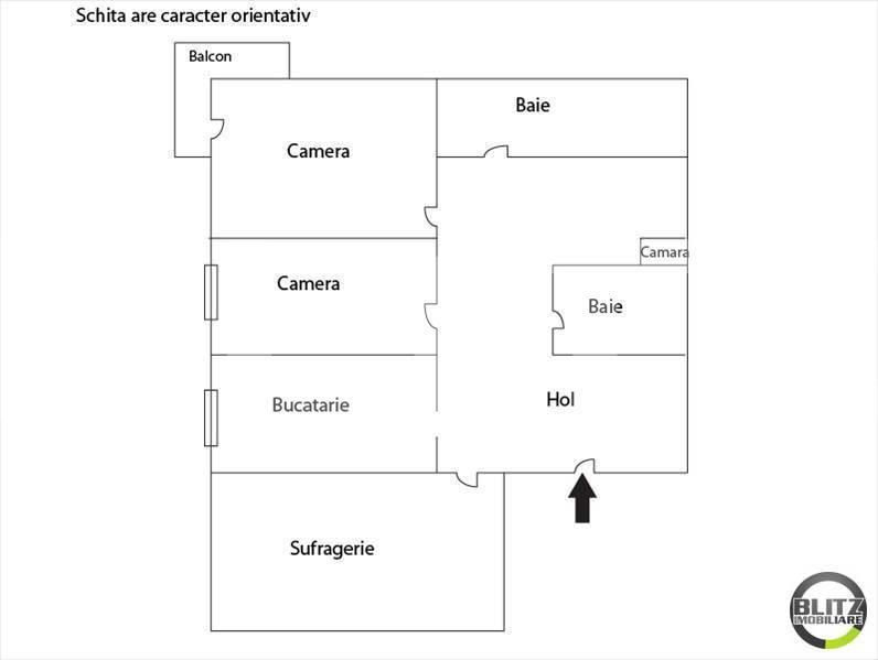 Apartament de vânzare 3 camere Intre Lacuri - 12149AV | BLITZ Cluj-Napoca | Poza14