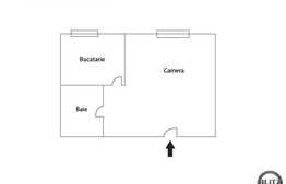 1 camera, semidecomandat, 46 mp, imobil nou, boxa, finisat modern,zona linistita