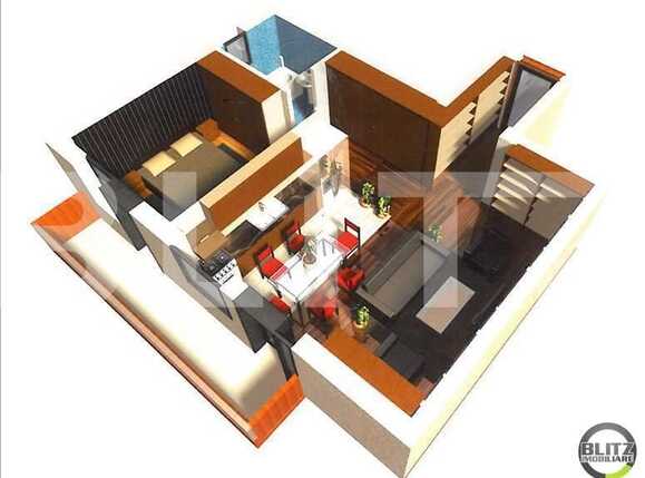 Garsonieră de vânzare Manastur - 1216AV | BLITZ Cluj-Napoca | Poza1