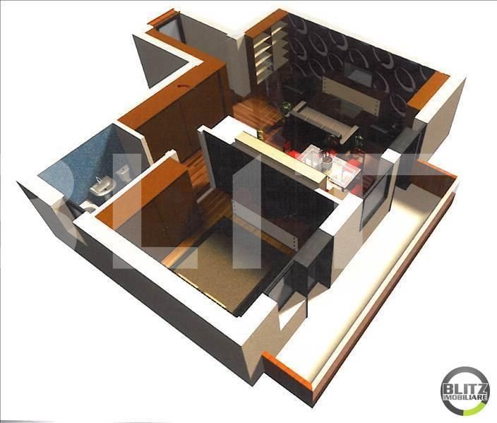 Garsonieră de vânzare Manastur - 1216AV | BLITZ Cluj-Napoca | Poza2