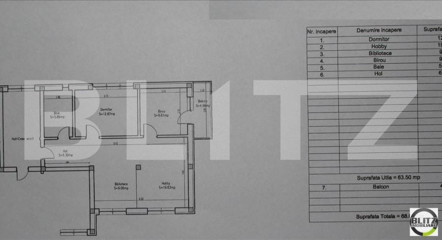 Apartament de vânzare 3 camere Iris - 12171AV | BLITZ Cluj-Napoca | Poza11