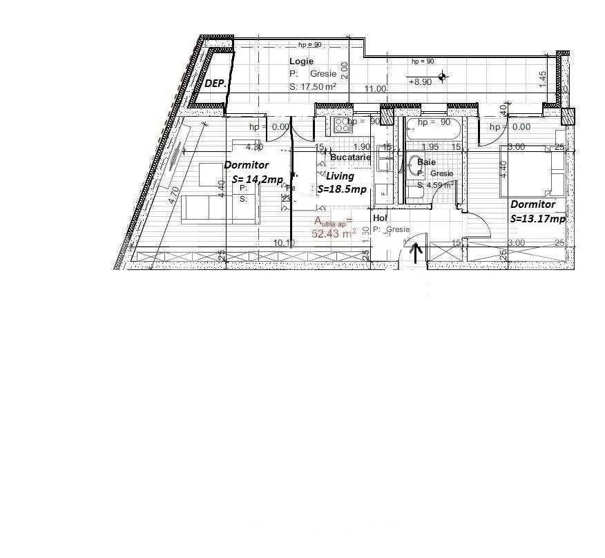 Apartament de vânzare 2 camere Central - 121714AV | BLITZ Cluj-Napoca | Poza1