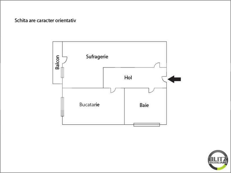 Garsonieră de vânzare Intre Lacuri - 12175AV | BLITZ Cluj-Napoca | Poza7