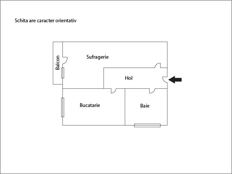 Garsonieră de vânzare Intre Lacuri - 12175AV | BLITZ Cluj-Napoca | Poza1