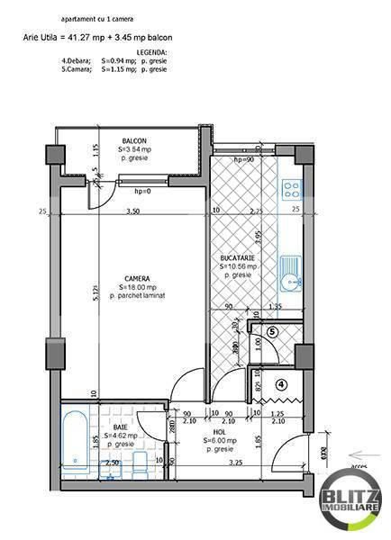 Garsonieră de vânzare Floreşti - 12198AV | BLITZ Cluj-Napoca | Poza4