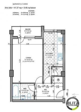 Garsonieră de vânzare Floreşti - 12198AV | BLITZ Cluj-Napoca | Poza1