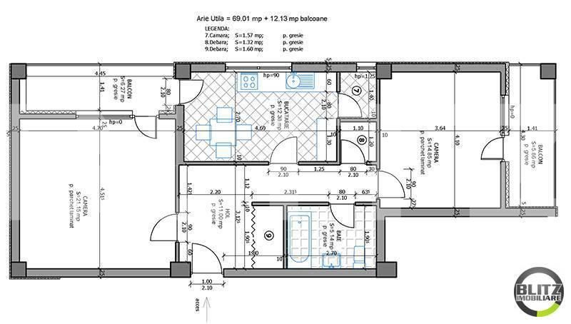 Apartament de vânzare 2 camere Floreşti - 12203AV | BLITZ Cluj-Napoca | Poza2