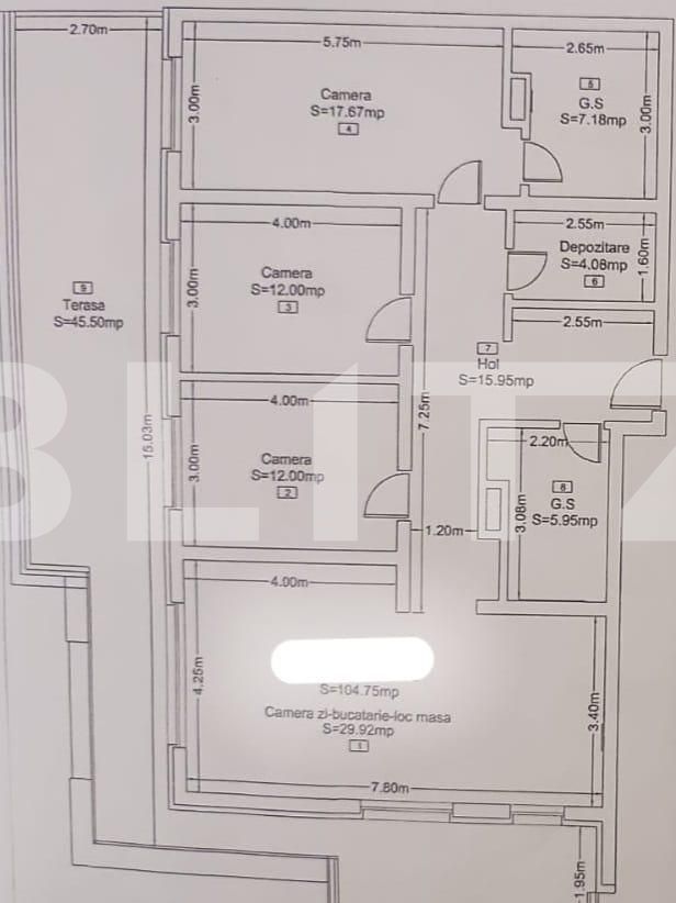 Apartament de vânzare 4 camere Gheorgheni - 122033AV | BLITZ Cluj-Napoca | Poza1