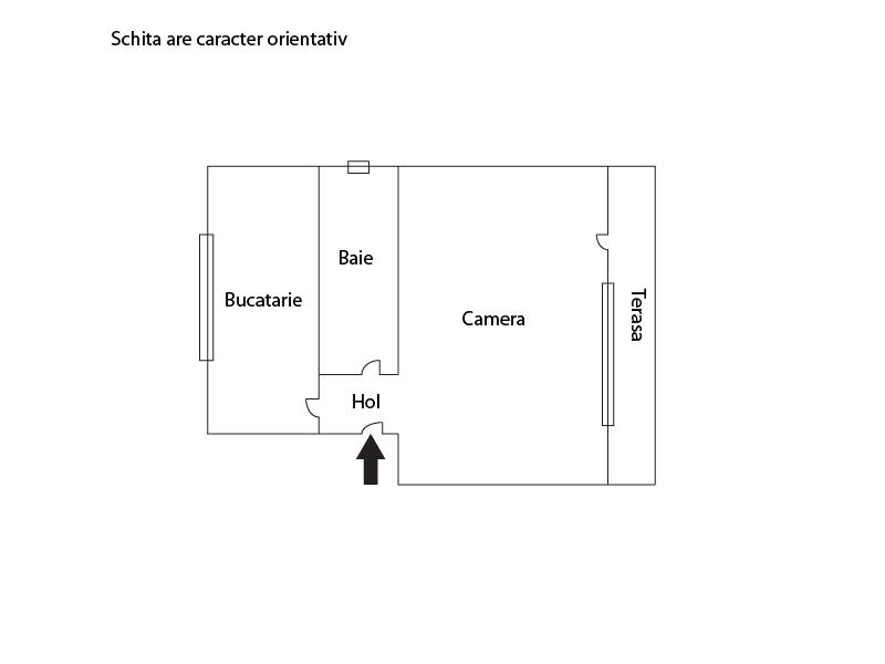 Garsonieră de vânzare Marasti - 12207AV | BLITZ Cluj-Napoca | Poza1