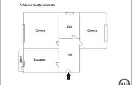 2 camere, 51 mp, decomandat, boxa la subsol! Zona strazii Tulcea!