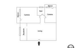 Vanzare 2 camere, 50 mp, decomandat, zona strazii Fabricii de Zahar! Garaj!