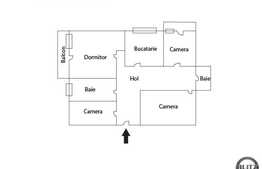 3 camere, 70 mp utili, decomandat, parcare, boxa la subsol, zona strazii Tulcea!