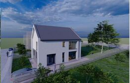 Case individuale, 5 camere, 120 mp , predare semifinisat, Chinteni 