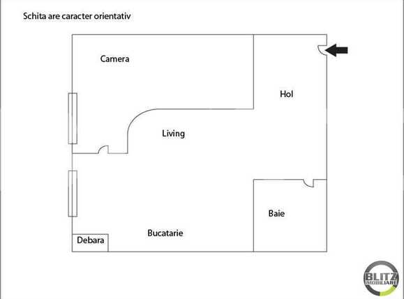 Apartament de vânzare 2 camere Floreşti - 1223AV | BLITZ Cluj-Napoca | Poza8