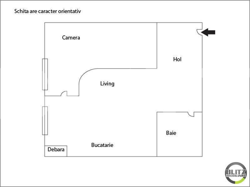 Apartament de vânzare 2 camere Floreşti - 1223AV | BLITZ Cluj-Napoca | Poza8