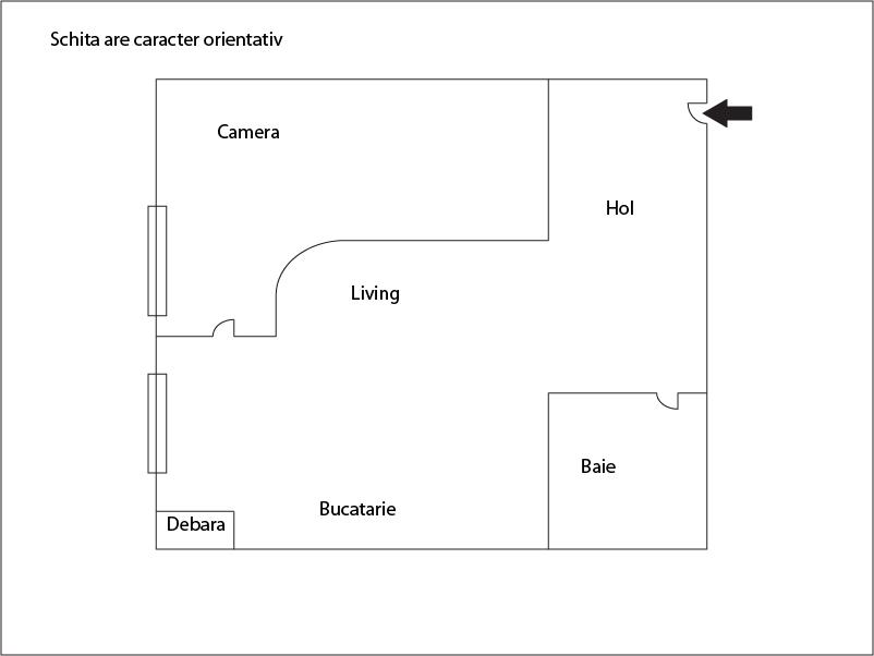 Apartament de vânzare 2 camere Floreşti - 1223AV | BLITZ Cluj-Napoca | Poza1