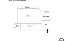 Apartament de vanzare, 2 camere, 40 mp utili, zona strazii Constantin Brancusi!