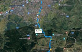 Teren intravilan, 1458 mp, front la 2 strazi, Valea Capriorii