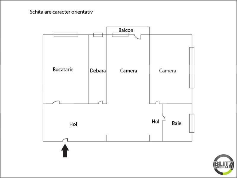 Apartament de vânzare 2 camere Gheorgheni - 12253AV | BLITZ Cluj-Napoca | Poza4