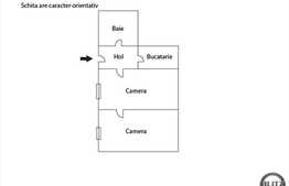 De vanzare 2 camere, 52 mp utili, zona Bluevardului 21 Decembrie 1989!