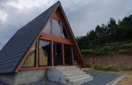 Cabana 3 camere, 82mp utili, 1050 mp teren, Exterior Vest