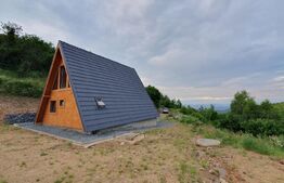 Cabana 3 camere, 82mp utili, 1050 mp teren, Exterior Vest