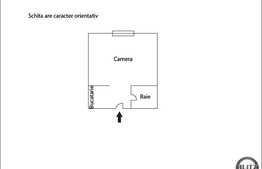 De vanzare garsoniera, 21.5 mp, mobilata, zona strazii Cojocnei!