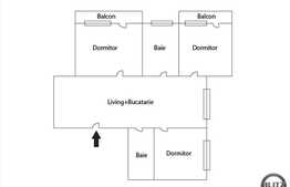 4 camere, 80 mp, decomandat, garaj, boxa, zona strazii Dunarii