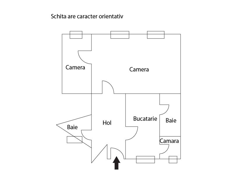 Apartament de vânzare 2 camere Central - 12273AV | BLITZ Cluj-Napoca | Poza1