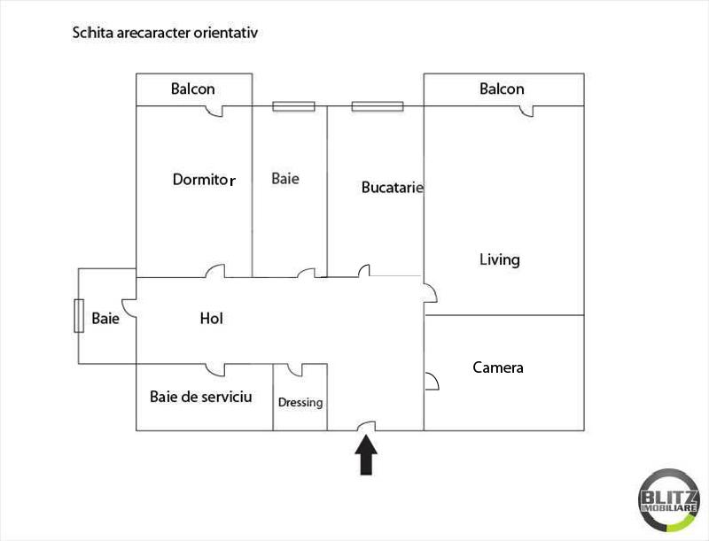 Apartament de vânzare 3 camere Marasti - 12276AV | BLITZ Cluj-Napoca | Poza1