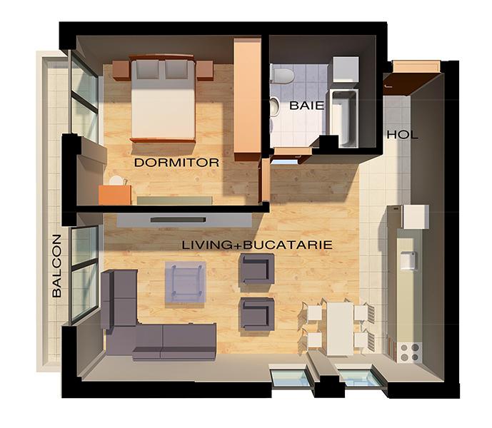 Apartament de vânzare 2 camere Marasti - 12292AV | BLITZ Cluj-Napoca | Poza1