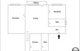 3 camere, 95 mp utili, 2 nivele, imobil nou, zona strazii Borhanciului!