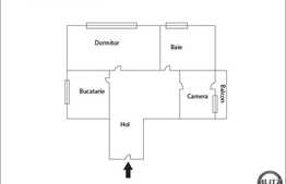 Apartament 2 camere, 54.5 mp utili, decomandat, zona strazii Dambovitei!