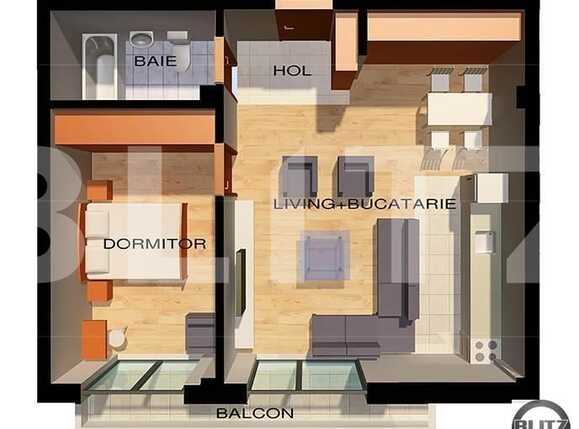 Apartament de vânzare 2 camere Marasti - 12309AV | BLITZ Cluj-Napoca | Poza1