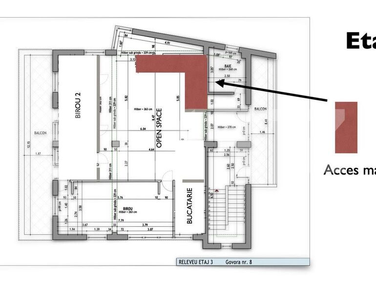 Spațiu birouri de închiriat Manastur - 123090SIB | BLITZ Cluj-Napoca | Poza1