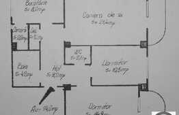 3 camere, decomandat, 74 mp, 2 balcoane inchise, zona B-dul Dorobantilor!