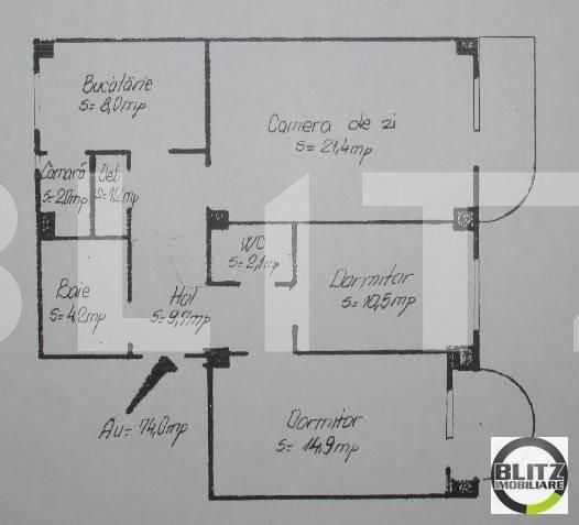 Apartament de vânzare 3 camere Marasti - 12321AV | BLITZ Cluj-Napoca | Poza14