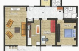 Apartament 3 camere, cartier Centrul Civic