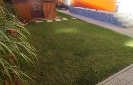 Apartament 3 camere, 65 mp, gradina 60mp, 2 locuri parcare, zona Terra